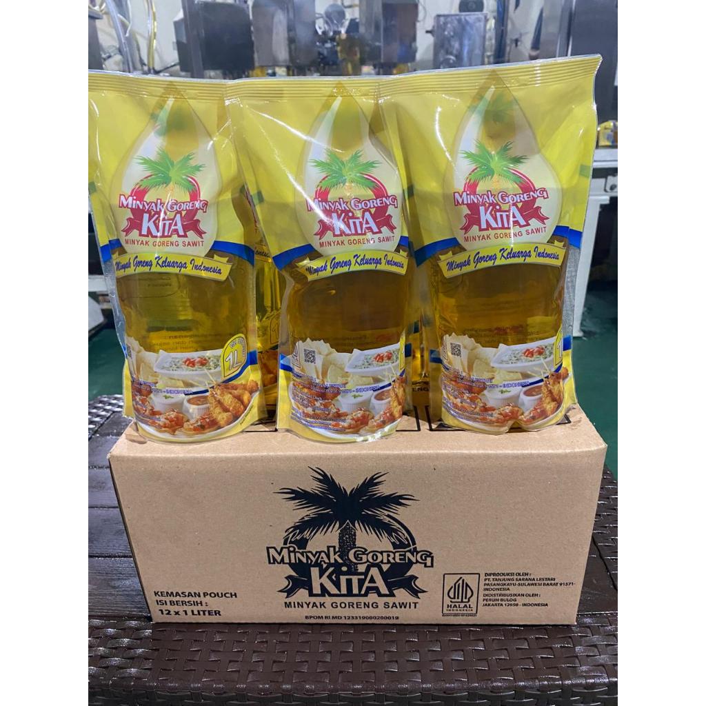 Minyak Premium Minyak Goreng Kita 1 Liter Pouch - Praktis, Ekonomis, Alami
