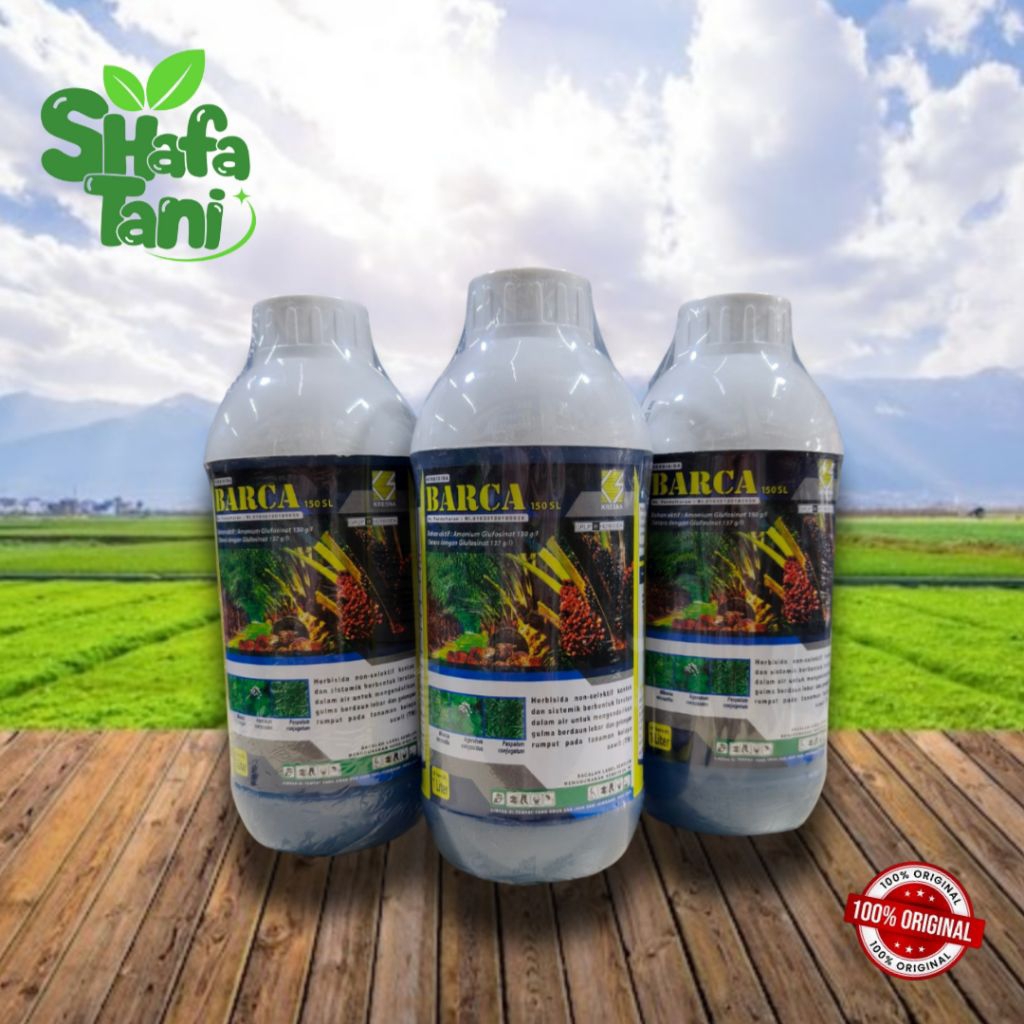 BARCA 150 SL - 1L Herbisida Sistemik Racun Rumput Lulangan