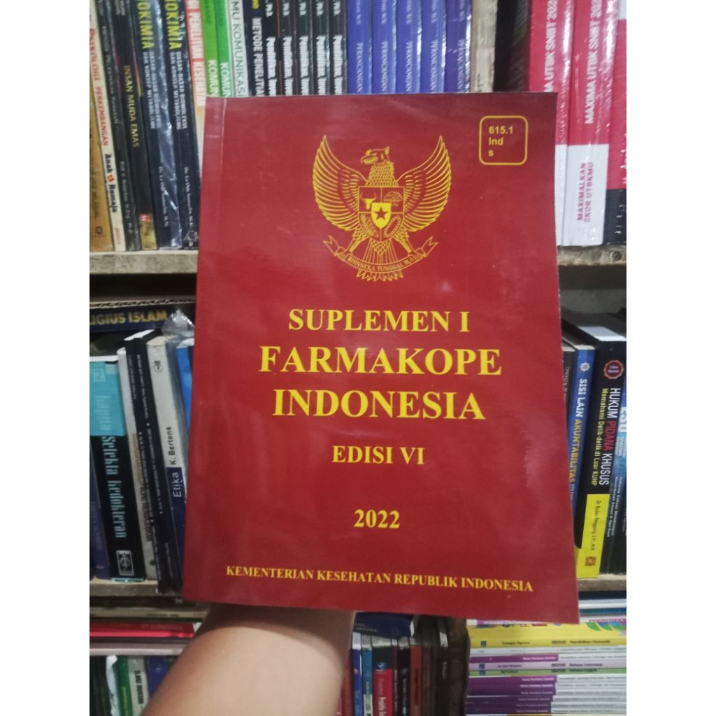 BUKU SUPLEMEN 1 FARMAKOPE INDONESIA edisi 6 2022
