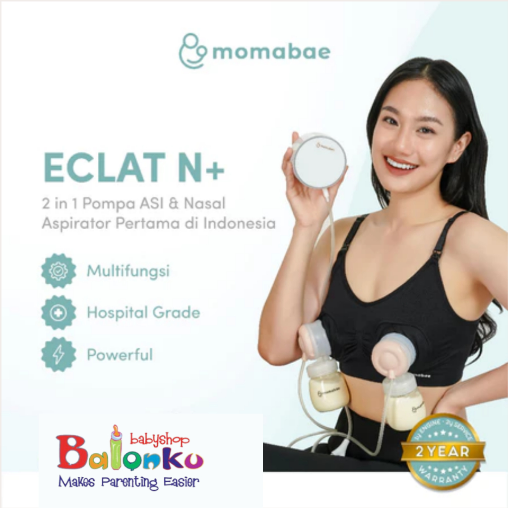 MOMABAE ECLAT N+ Double Breast Pump / Pompa ASI Elektrik / Breast Pump Electric / Pumping ASI Elektr