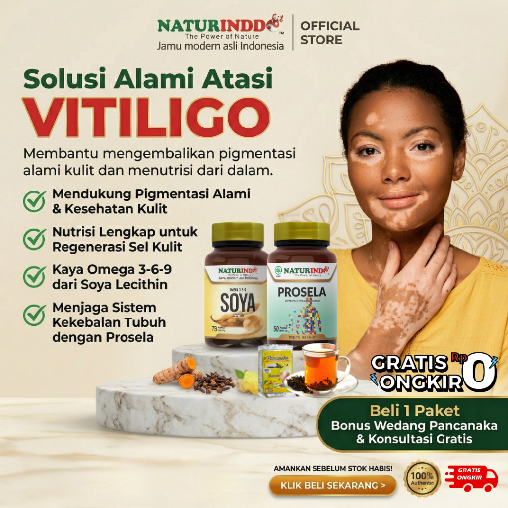 Obat Vitiligo Paling Ampuh Herbal Kulit Bercak Putih Belang Gatal Jamur Eksim Herpes Penyakit Kulit 