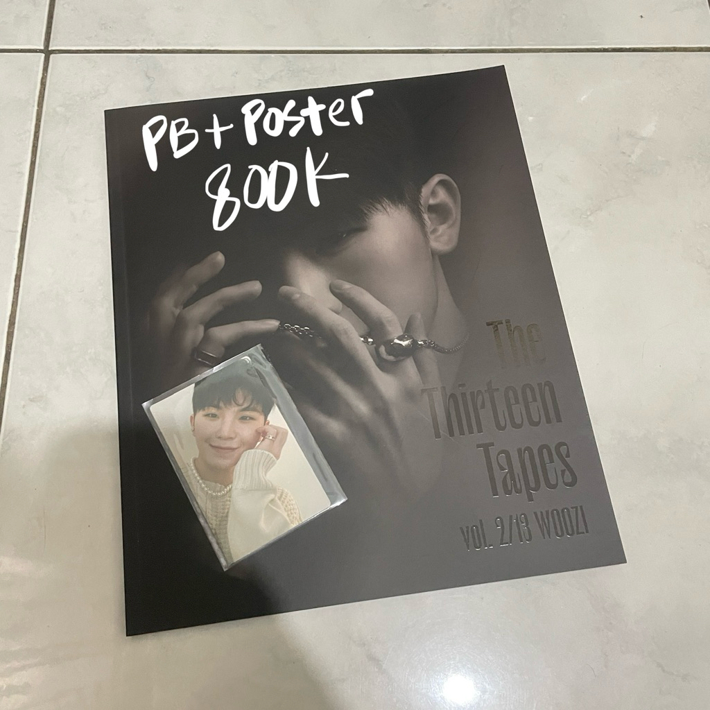 BACA DESC TTT WOOZI PHOTOBOOK PB SEVENTEEN OFFICIAL