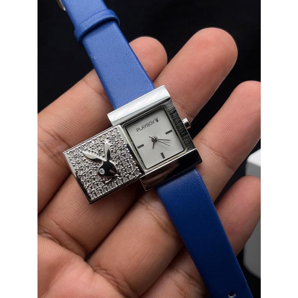 Jam Tangan Vintage Playboy Flip 90s