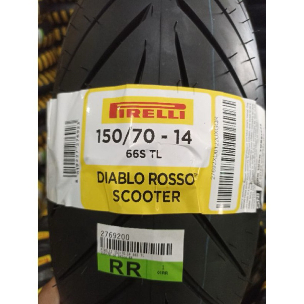 ban pirelli diablo rosso scooter 150/70-14 ban belakang xmax 250