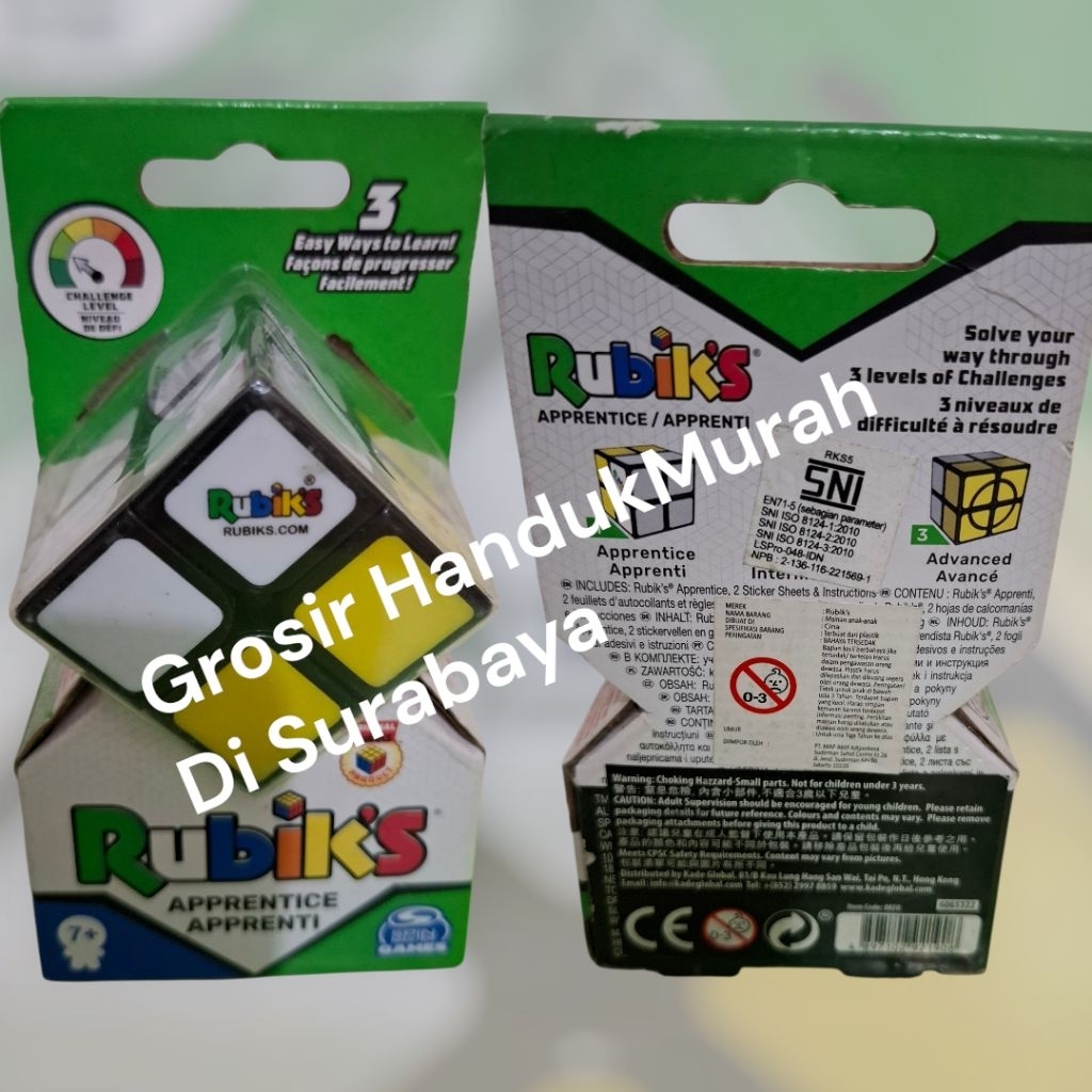 Rubik's Apprentice Apprenti Spin Master 2x2 - Mainan Anak.ORIGINAL & SEGEL.READY SIAP KIRIM