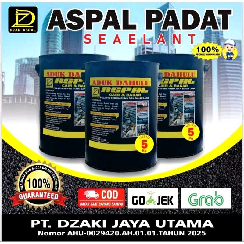 Aspal bakar Sealant ( 5 kg )
