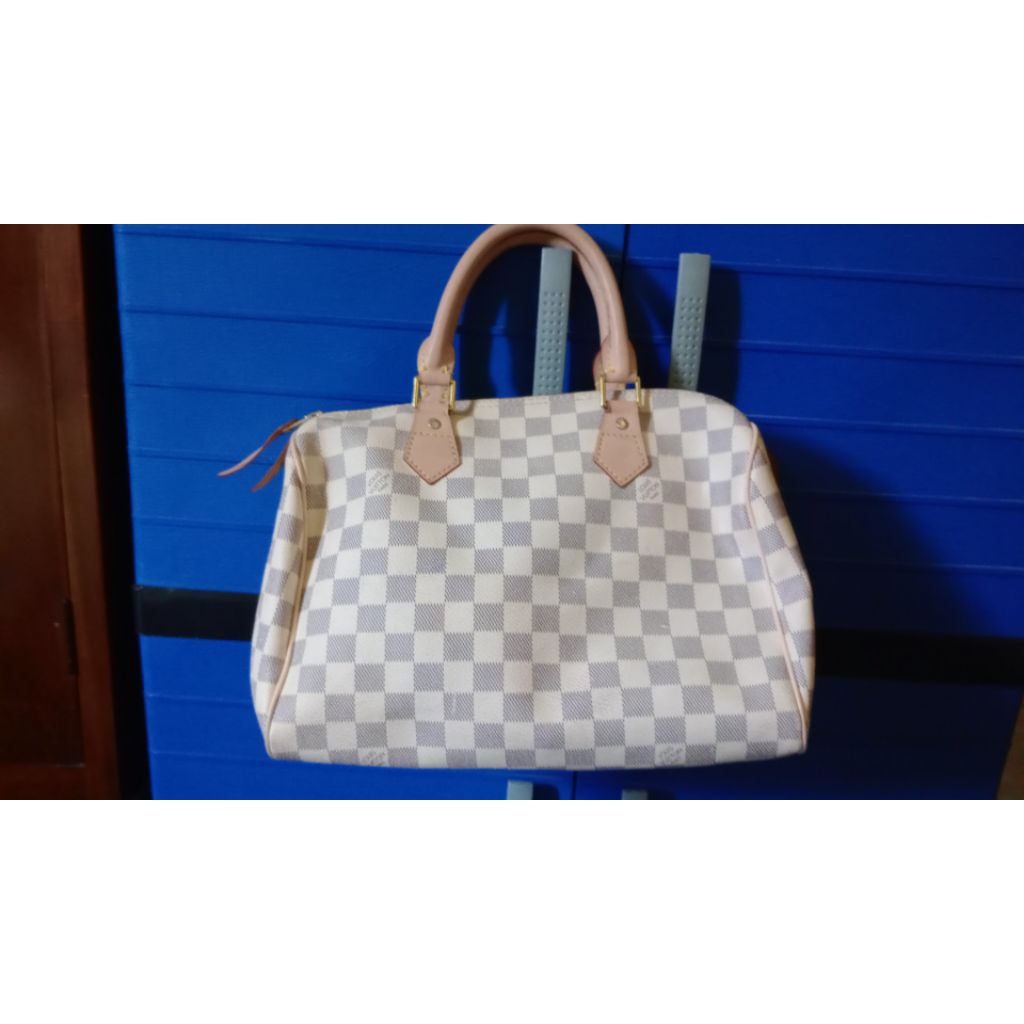 tas cantik lv speedy preloved bag
