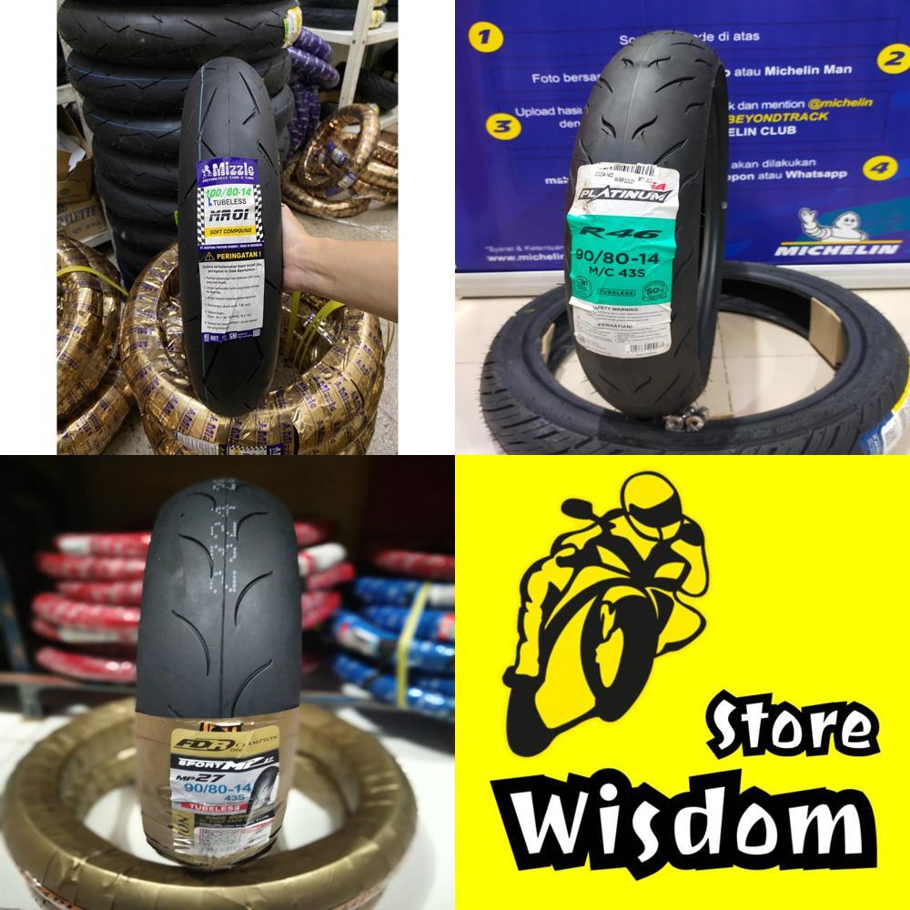Corsa R46 FDR MP27 Mizzle MR01 Soft Compound 100/80 90/80 80/80 RING 14 FREE PENTIL R 46 100 90 80 O