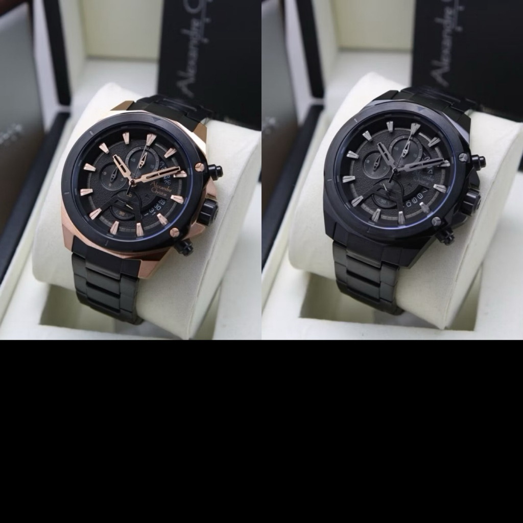 Jam Tangan Pria Alexandre Christie Chronograph 6651 AC6651 (ORIGINAL)
