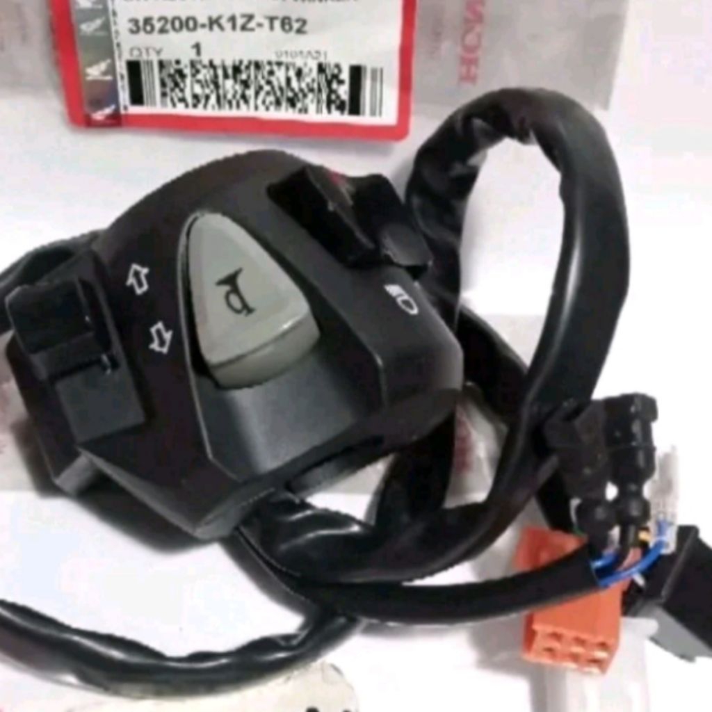 SAKLAR HOLDER HANDLE SWITCH KIRI LH PCX 160 MODEM Original 35200-K1Z-T62