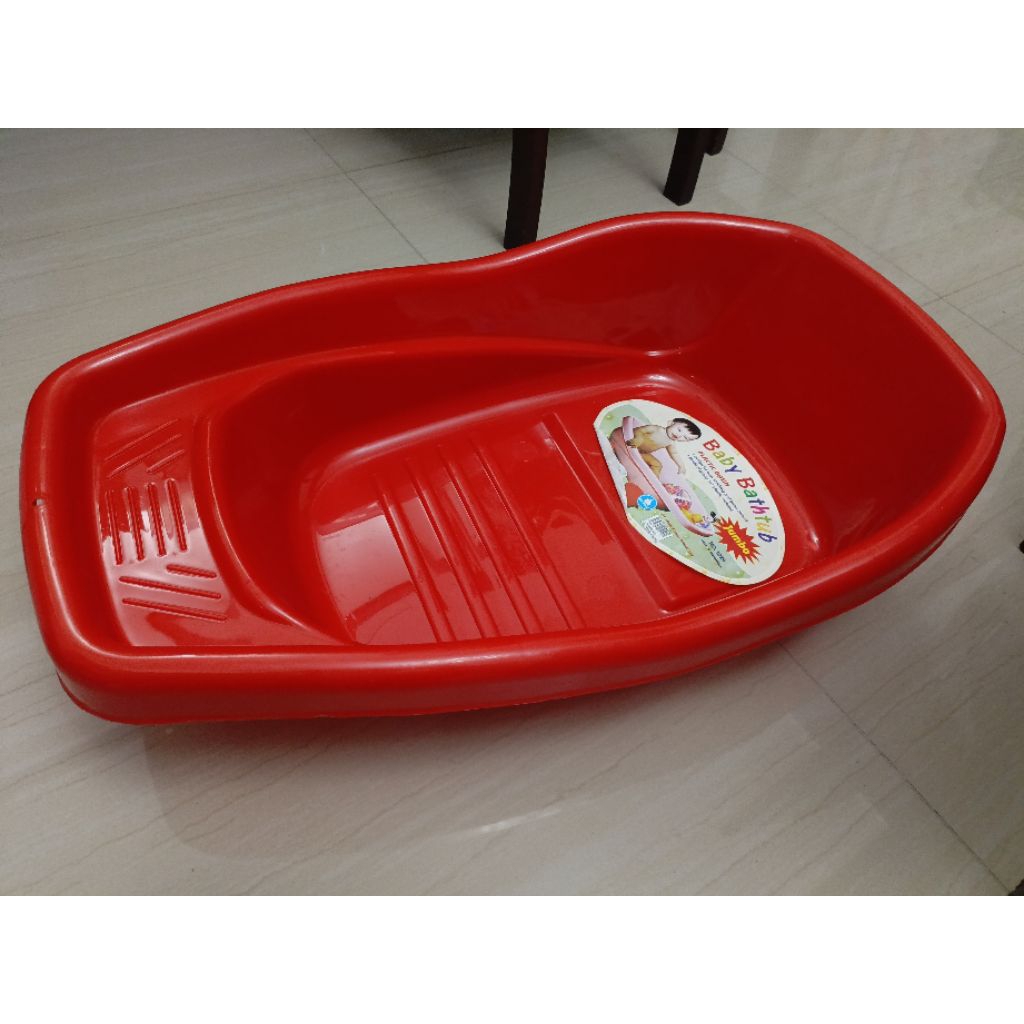 Little Darling Bathtub - Bak Mandi Bayi Jumbo Merah