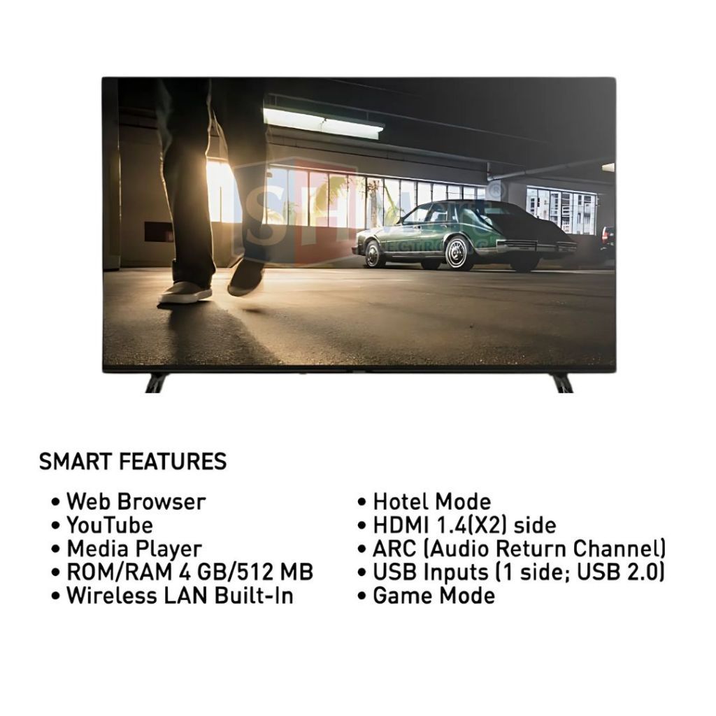 LED PANASONIC 43NS500 43NS500 SMART ANDROID DIGITAL TV FULL HD BORDERLESS DESIGN GARANSI RESMI