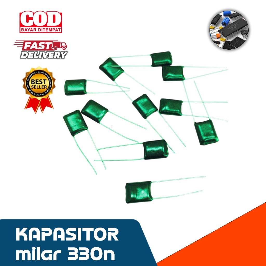 Kapasitor milar 330nf 100v milar 334 100v