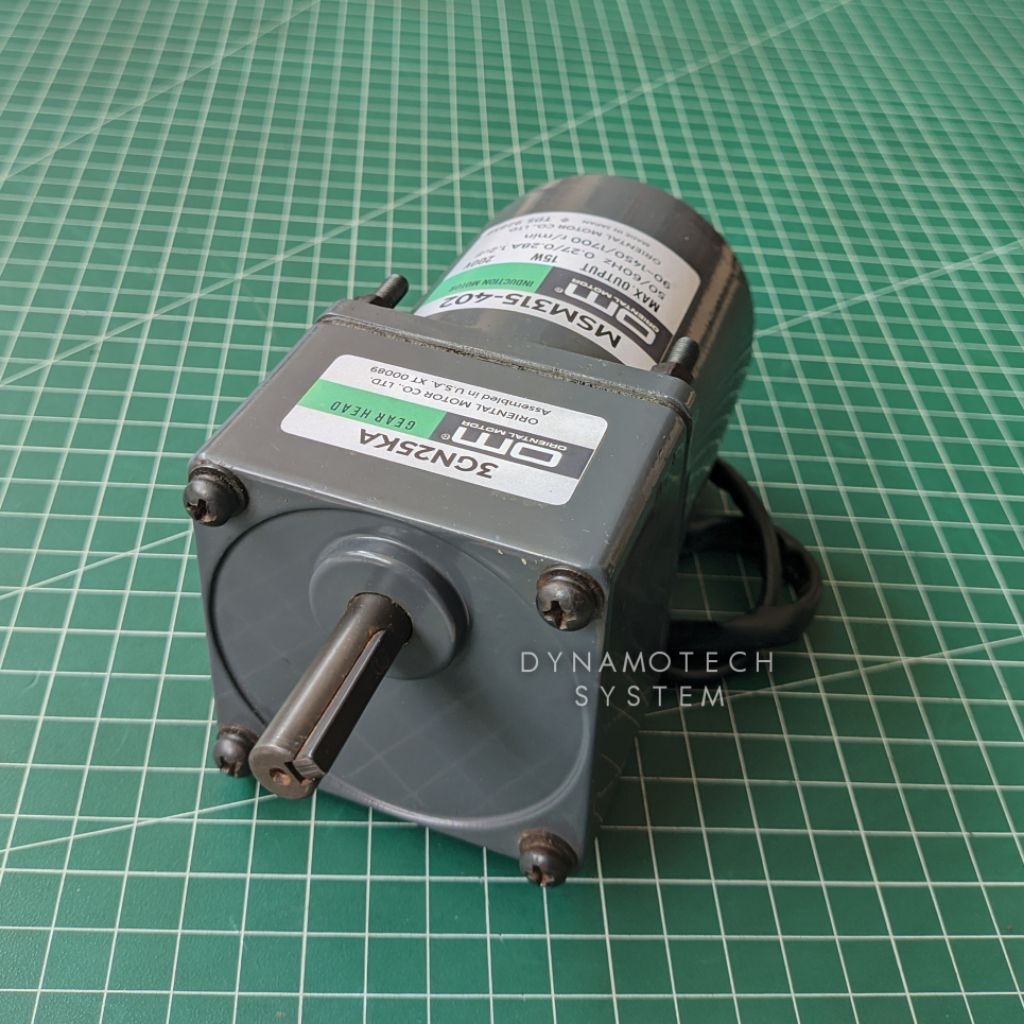 Dinamo Gearbox 15W 220VAC Ratio 1:25 - Oriental Motor Gearbox