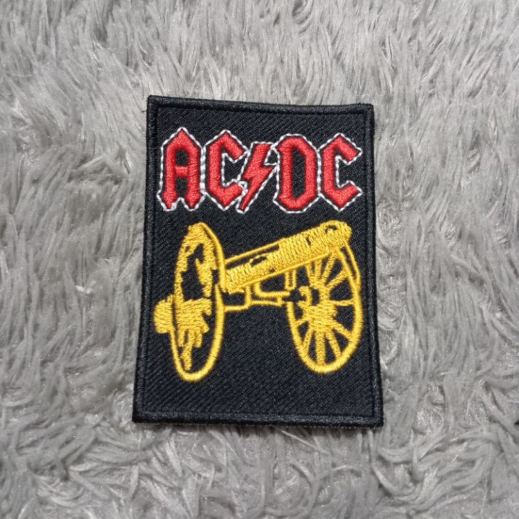 ACDC PATCH LOGO BORDIR EMBLEM RBC