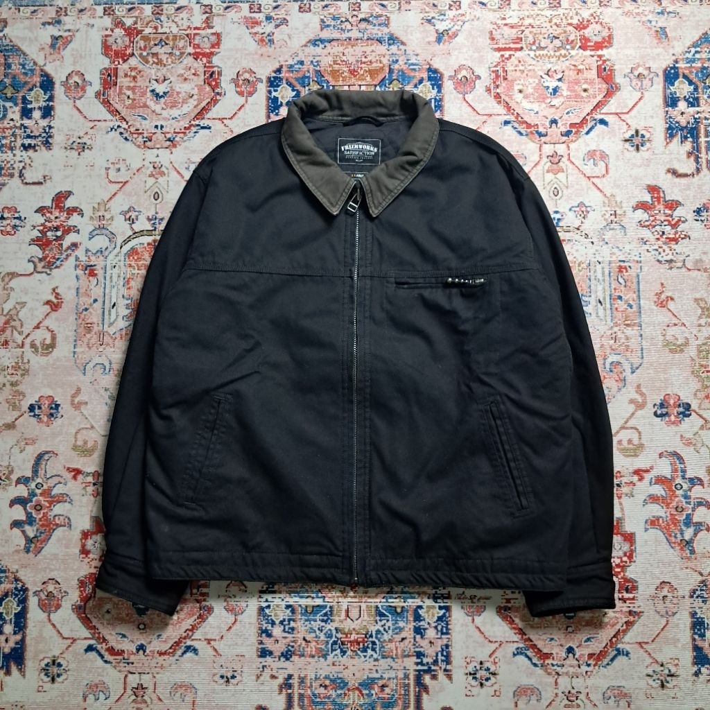 Frizmworks Jungle Cloth Destroyed Detroit Jacket, Work Jacket, Boxy Jacket