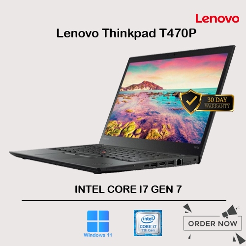 Laptop Lenovo Thinkpad T470p / Core i7 Gen 7 / VGA Nvidia