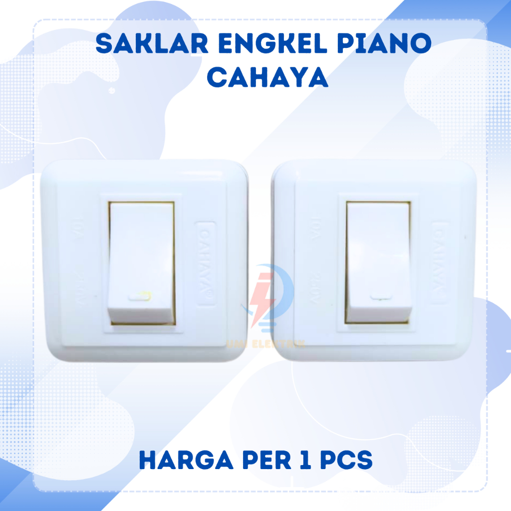 OB Engkel Piano mini Cahaya | Saklar Engkel Piano 6211 CAHAYA