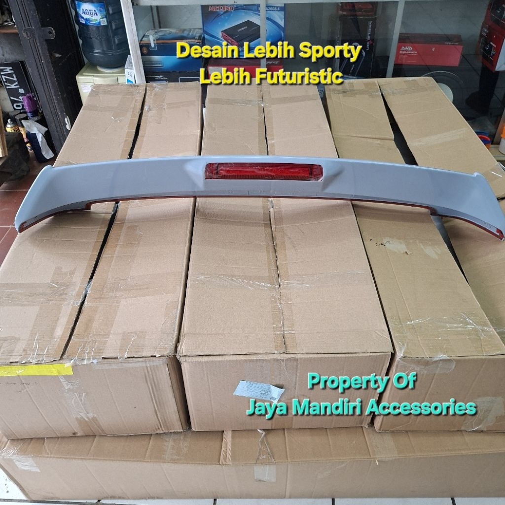 Spoiler Ayla Sporty 2013 Spoiler Ayla Original Astra Daihatsu