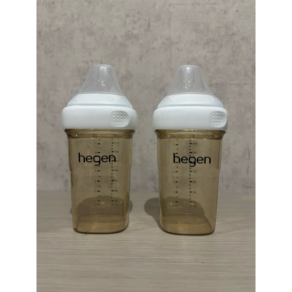 [PRELOVED] Botol Hegen PPSU White Feeding Bottle Medium Flow Teat