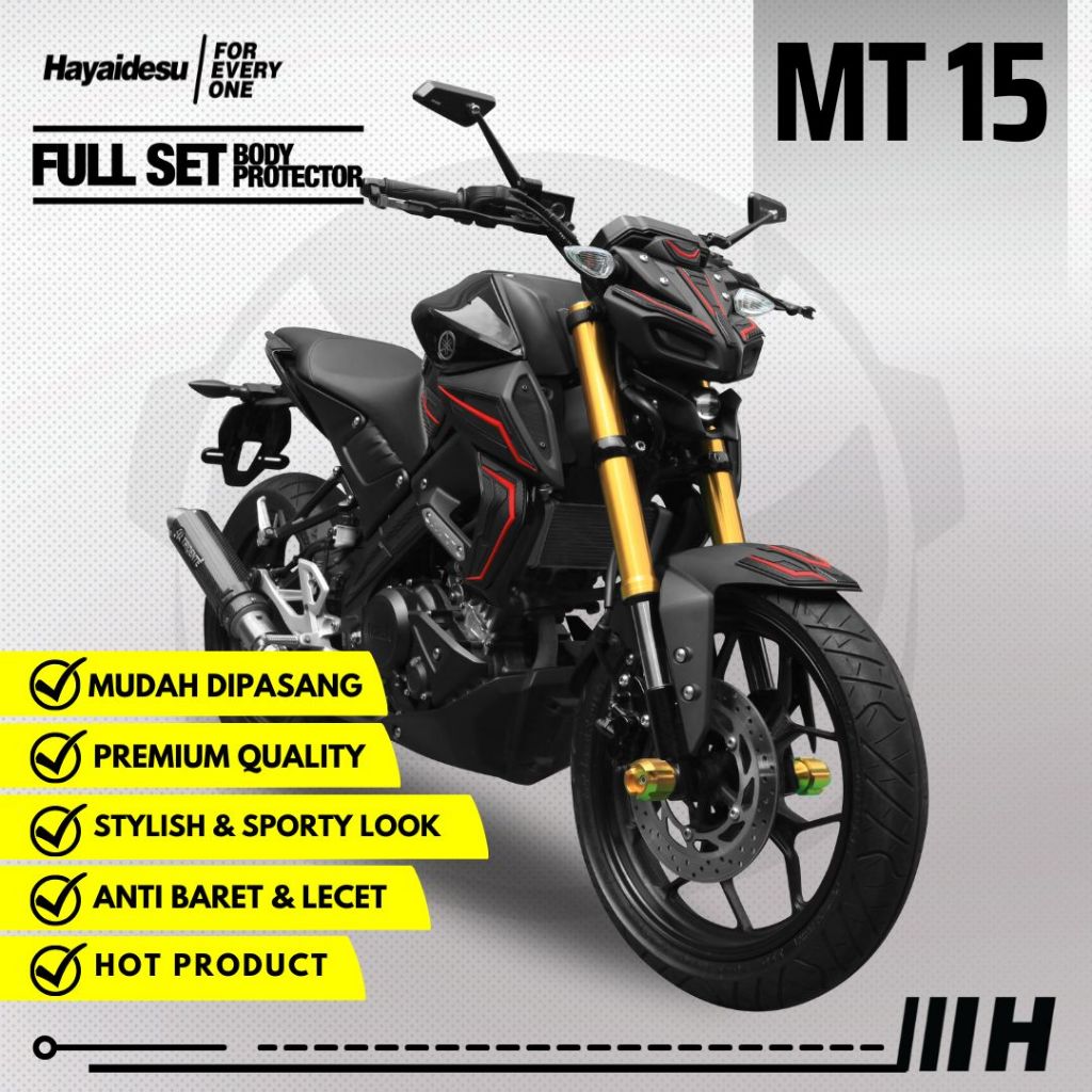 Hayaidesu Body Protector MT 15 Full Set Cover