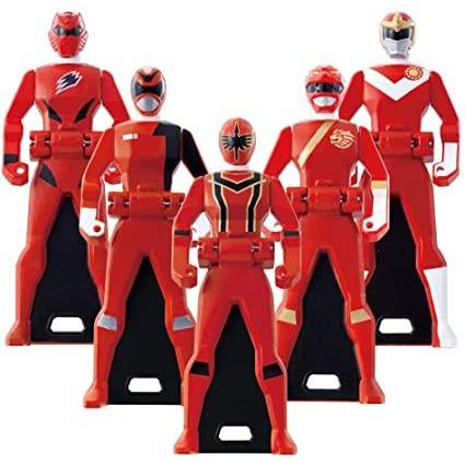 GoKaiger set Red Power Ranger Key