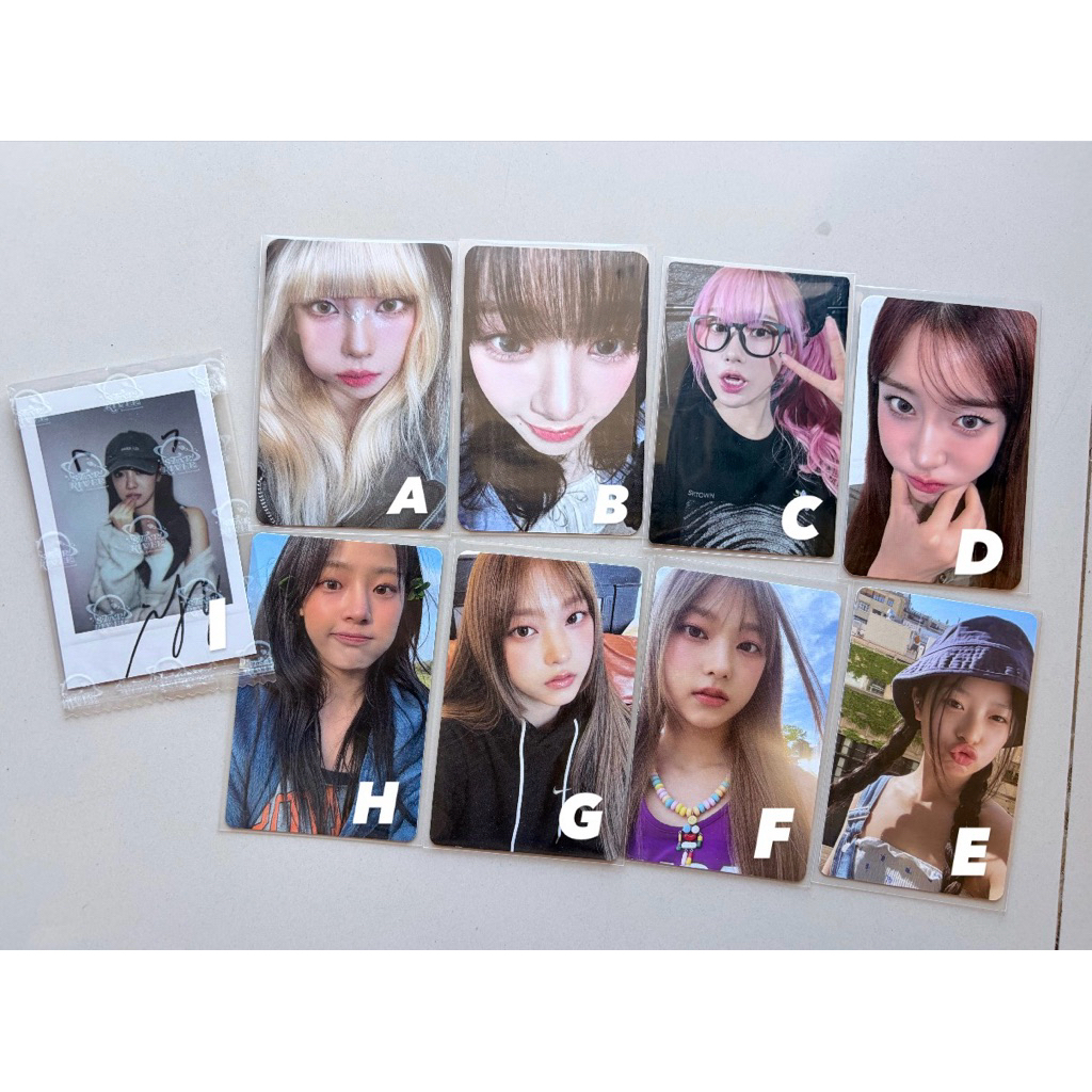 want to sell photocard karina zoom ningning polaroid giselle aespa potd jp minji cimol haerin cimol 