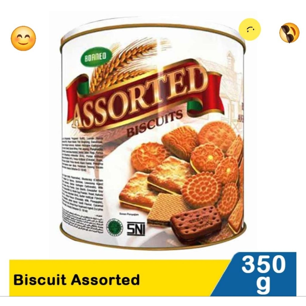 Borneo Biscuit Assorted 300g
