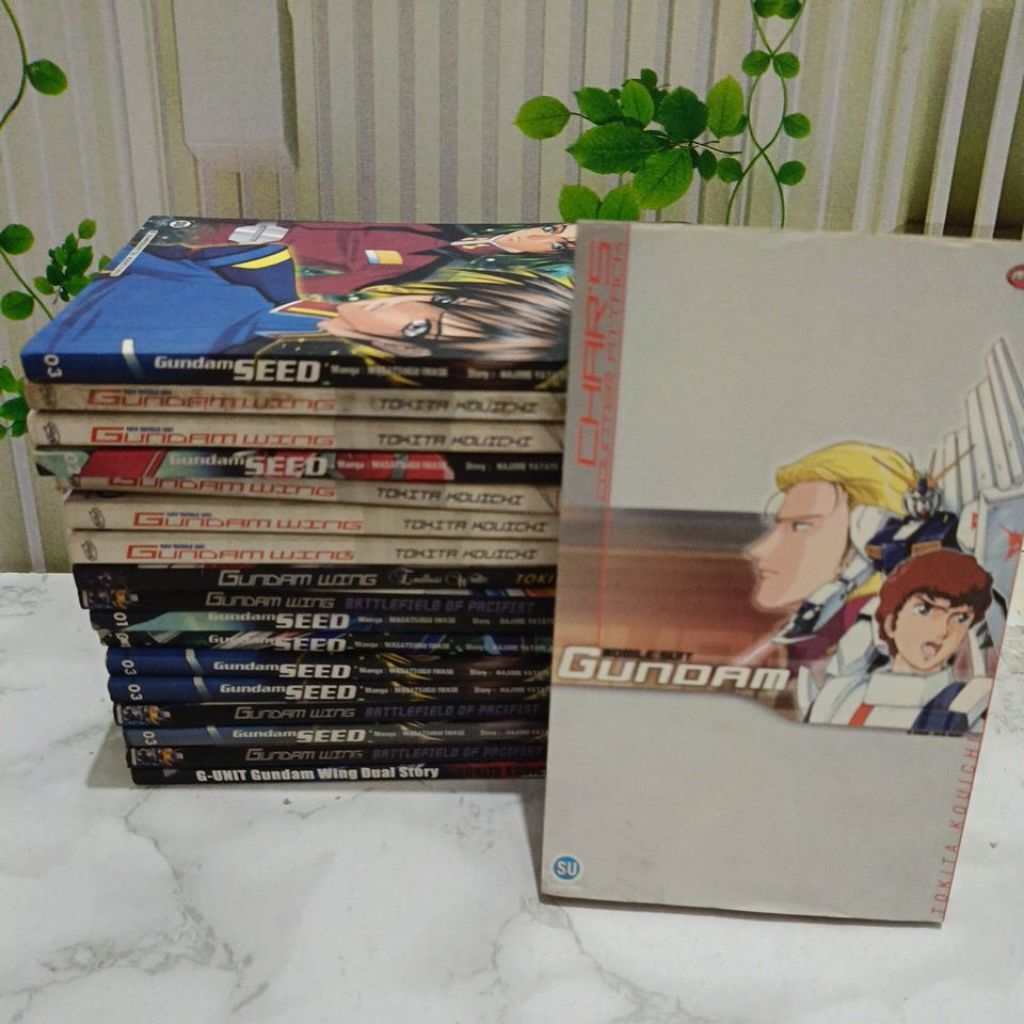 kOmik Gundam seed / Gundam dual wing story /gundam wing Cabutan Original Preloved