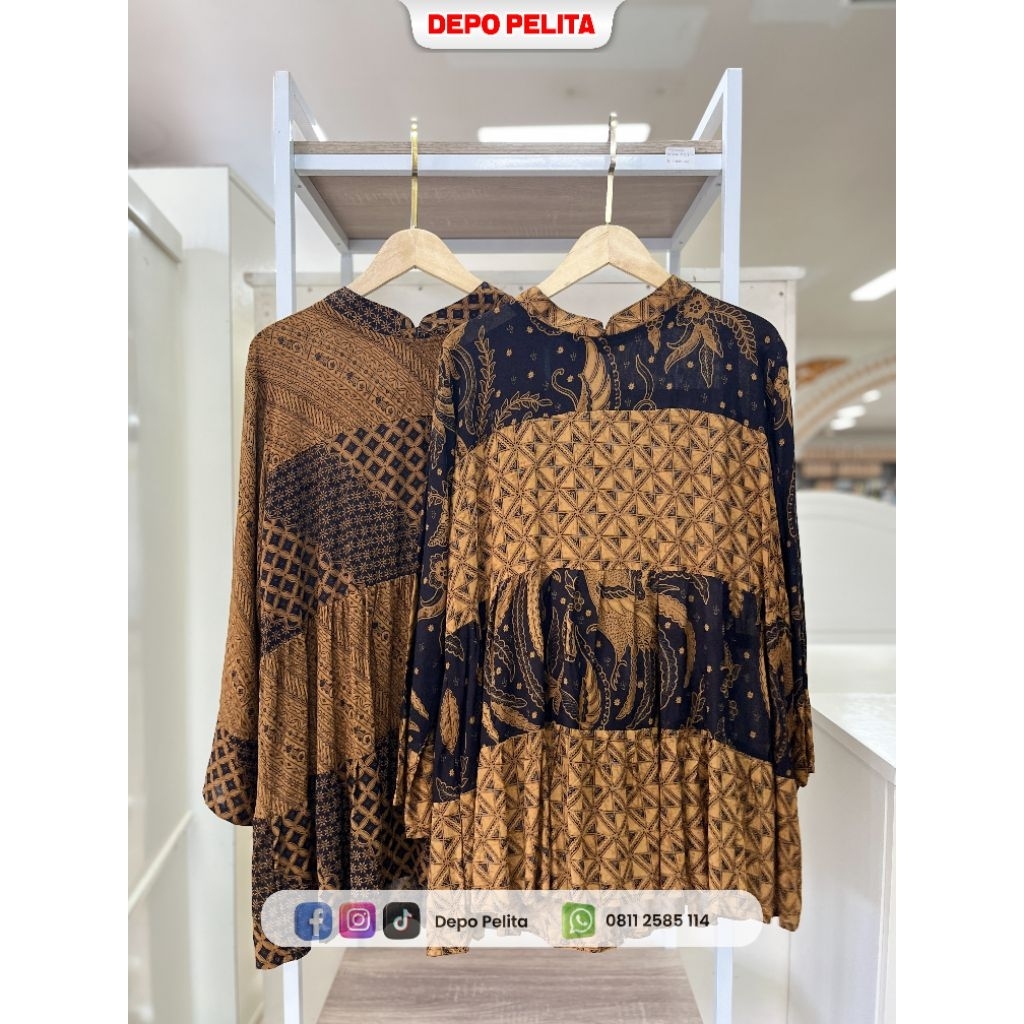 Blouse Batik Paris Wanita