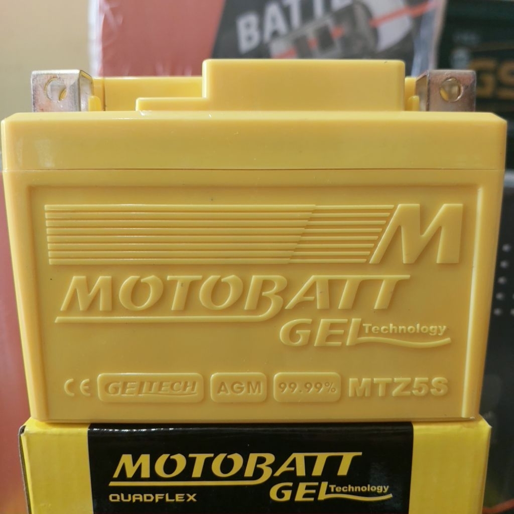 Aki Motor R15,GSX150,Verza,Vixion,Byson,MxKing,CsOne MTZ5S MOTOBATT 100%ori Universal.
