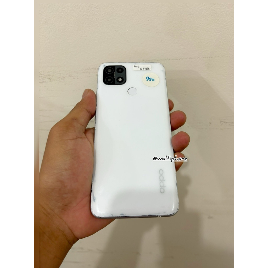 OPPO A15 6/128 4G LTE HANDPHONE ANDROID SECOND MURAH