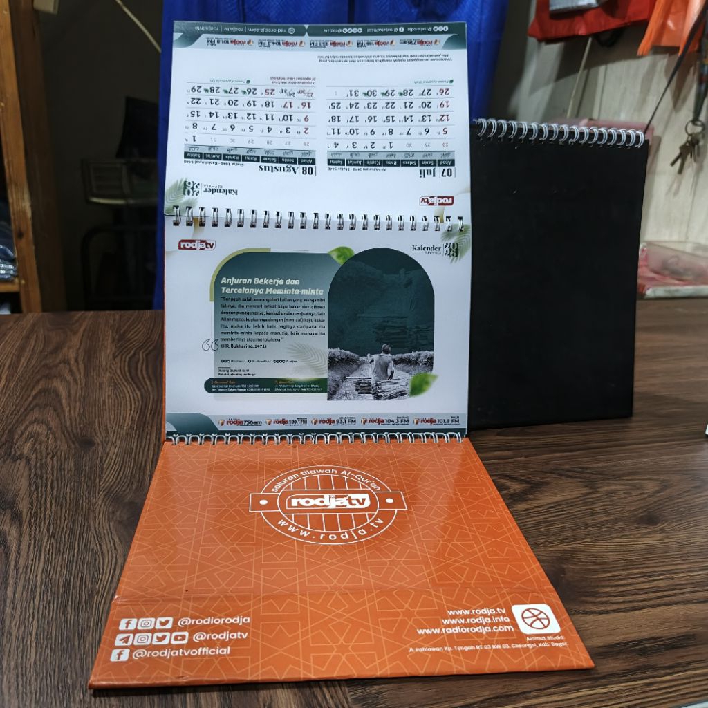 kalender meja rodja tv terbaru