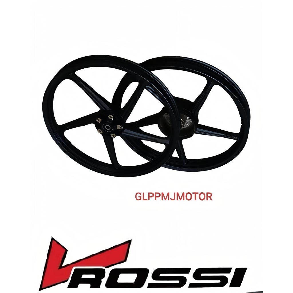 VROSSI RIM VELG RACING SUPRA X 100 LAMA LUBANG 5 LINGKARAN (160X17 140X17) 160 140 RING 17 PELK PELE