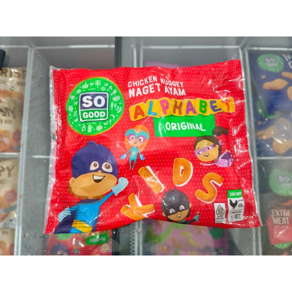 So Good nugget Alphabet 400gr