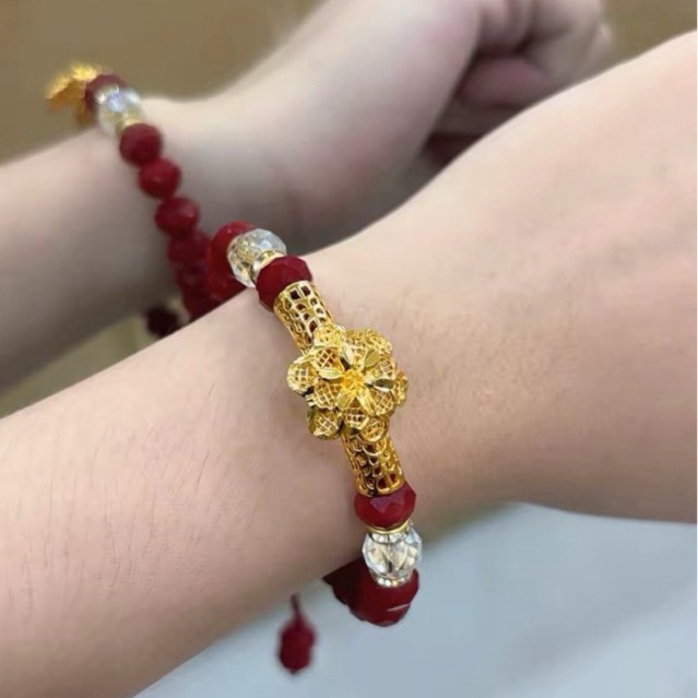 ayrahaccesories gelang warna merah