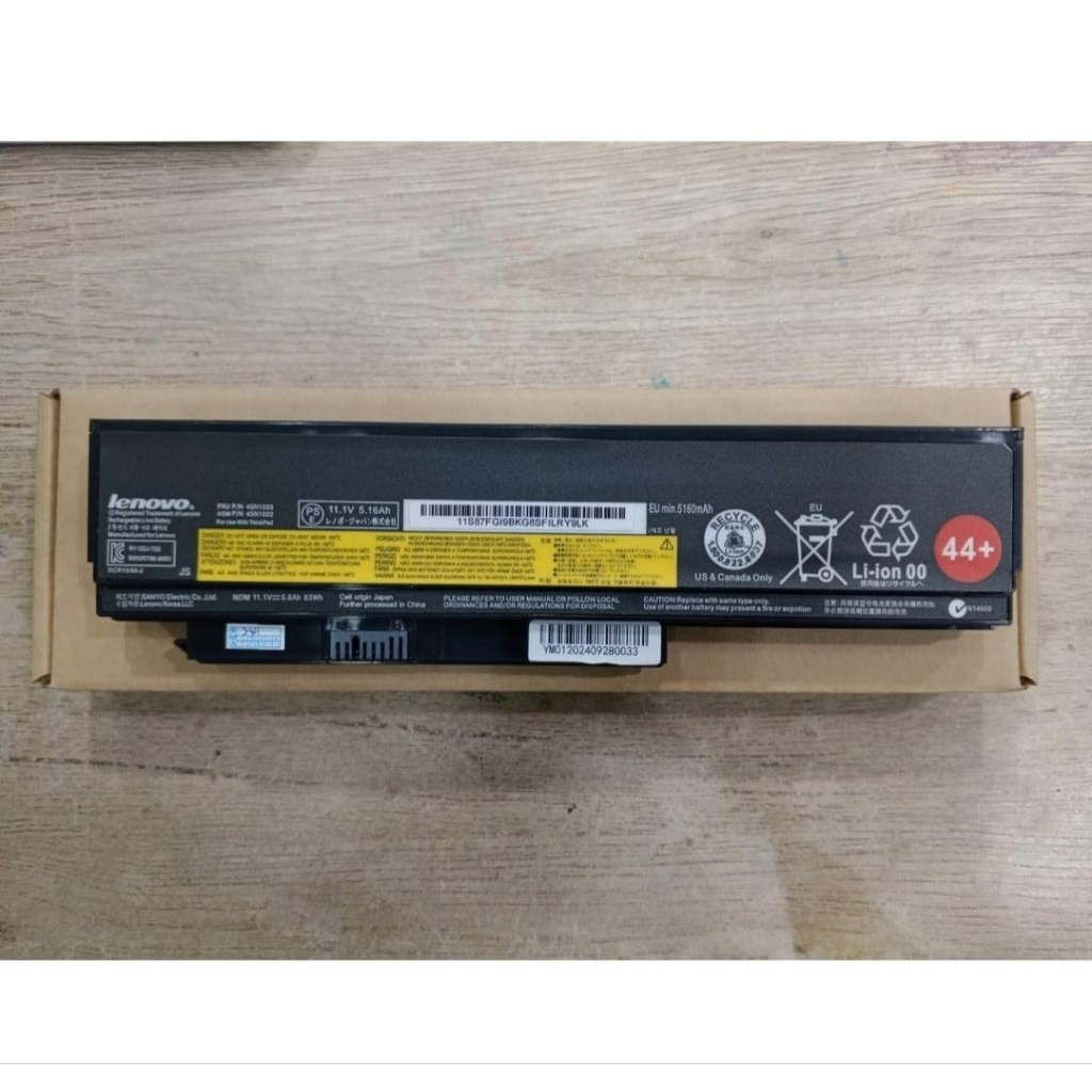 Baterai Laptop ThinkPad X230 X230i X230S 44+