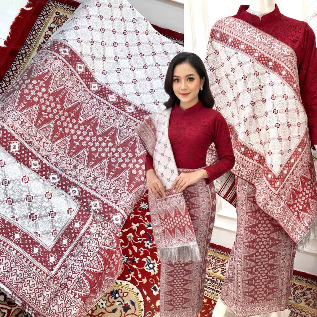 SONGKET ATBM MOTIF LEPUS NAMPAN PERAK