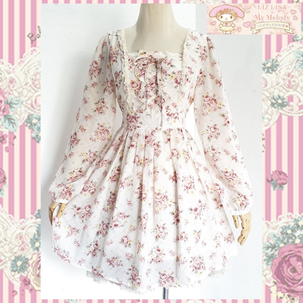 Liz Lisa My Melody Sweet Flowy Floral dress