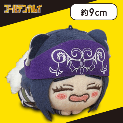 [ Random_3 ] Boneka Plush Anime  Golden Kamui / Gantungan Boneka ANime Golden Kamui original