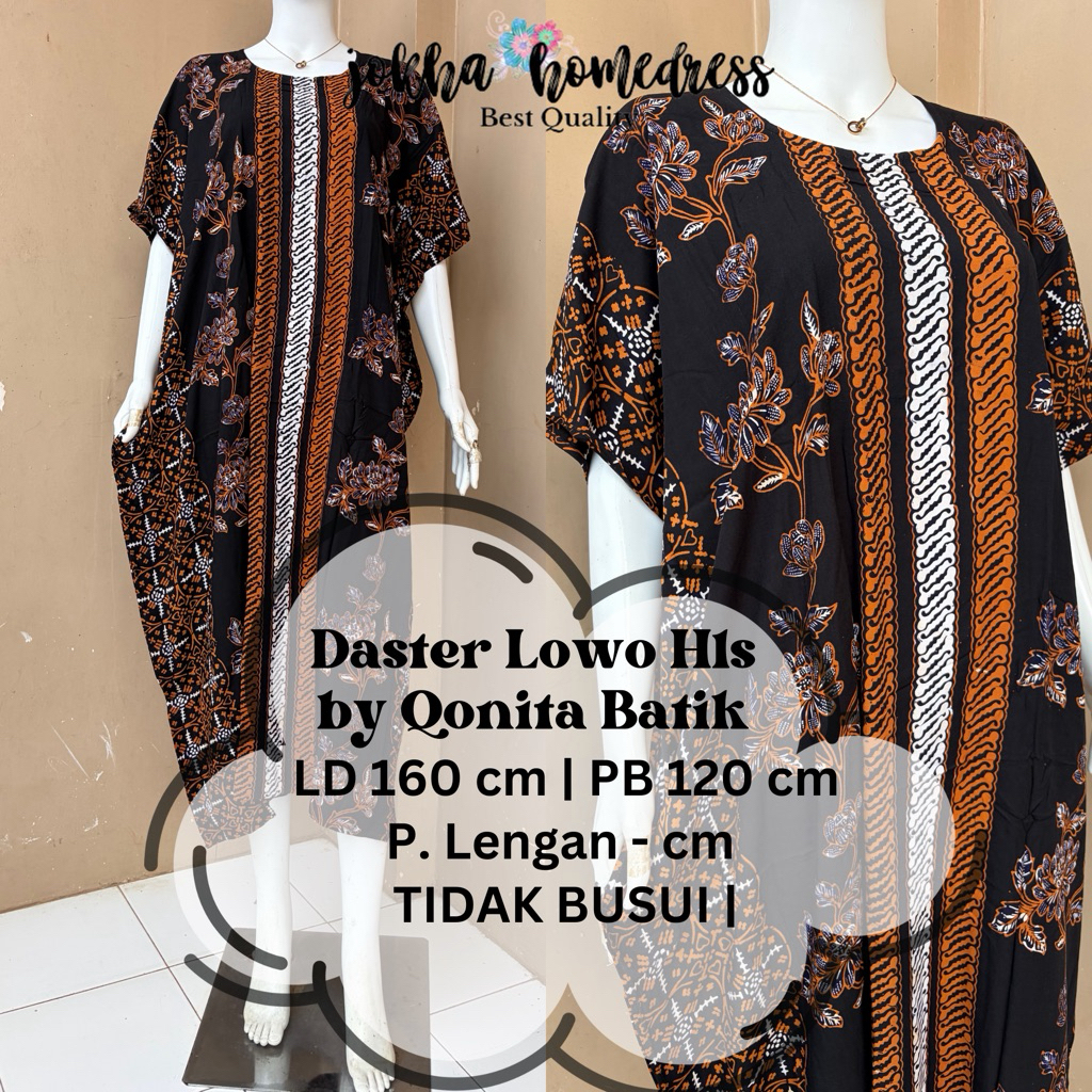 Daster Lowo Sogan Semi Tulis by Qonita Batik Pekalongan