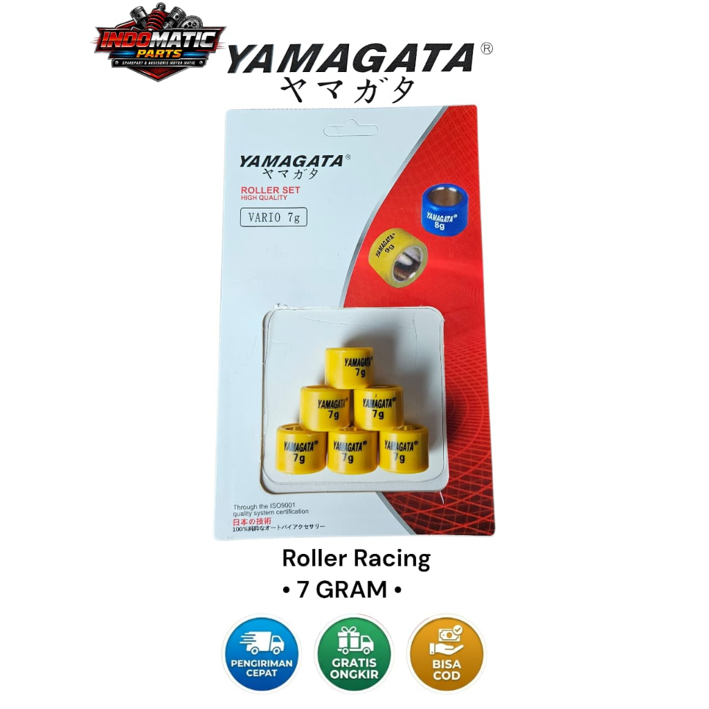 Yamagata roller 7 gram beat fi esp vario 110 fi scoopy fi spacy fi Roller racing 7gram sd 15gram