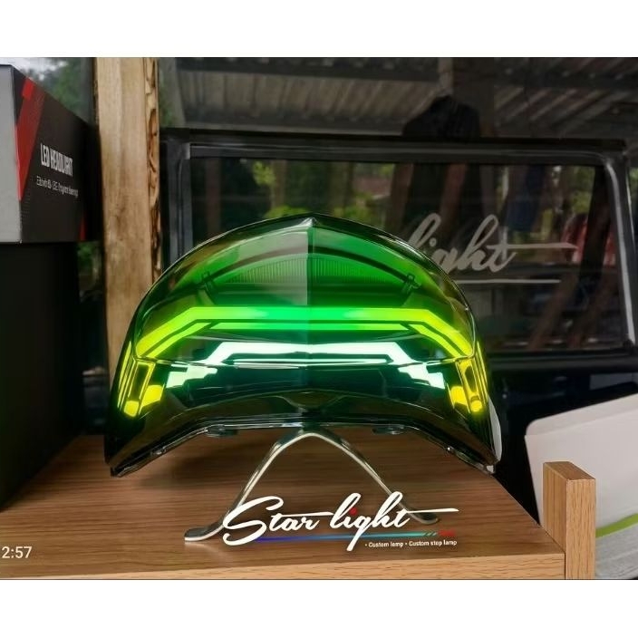 vario 110 fi custom stoplamp lazy