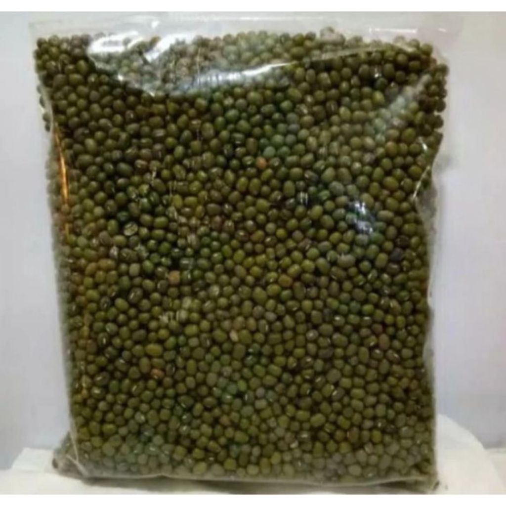 kemasan 1kg kacang hijau premium,bersih dan besar.