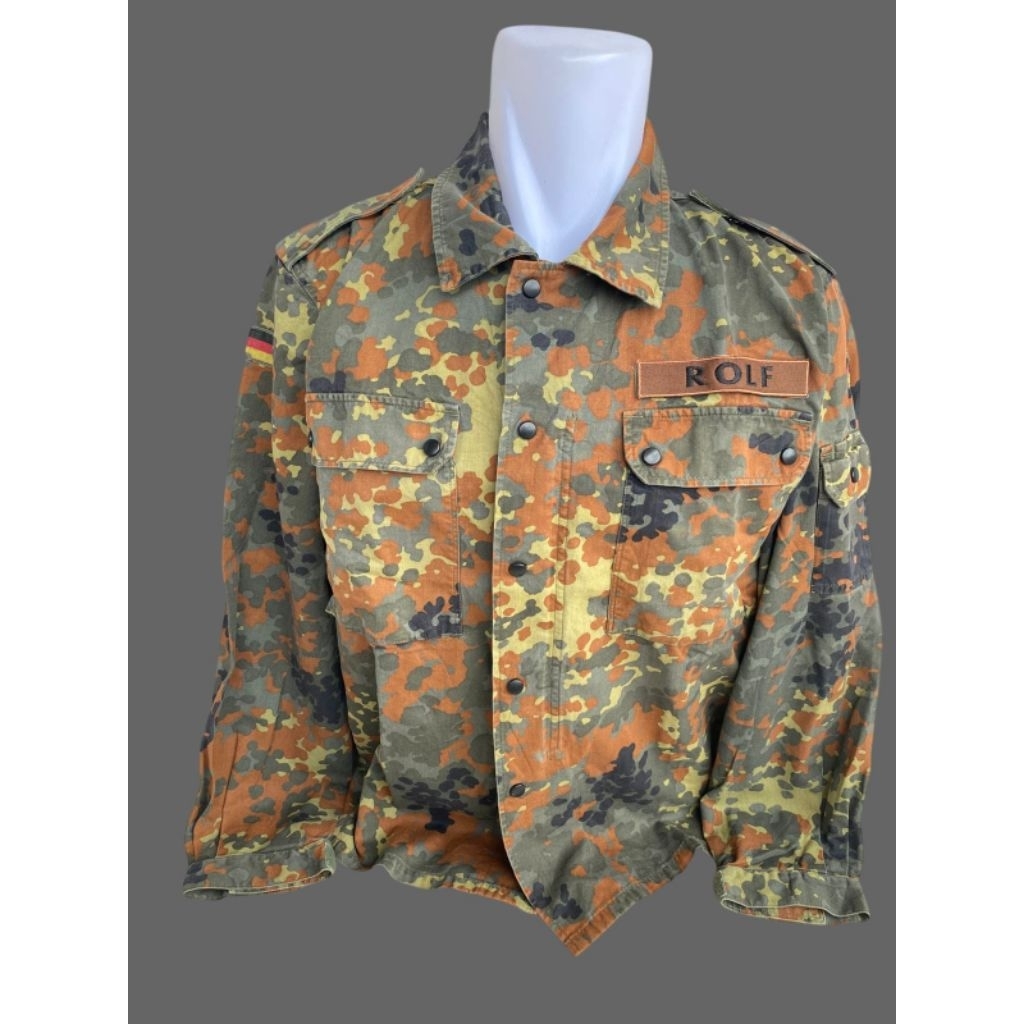 Kemeja BDU Camo Loreng Flecktarn Tentara Jerman Army Original (34)