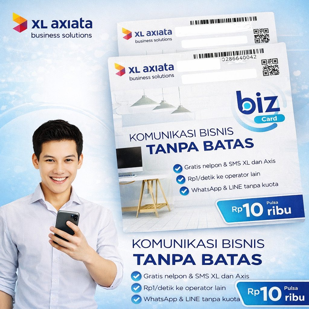 Kartu XL Biz ON Original