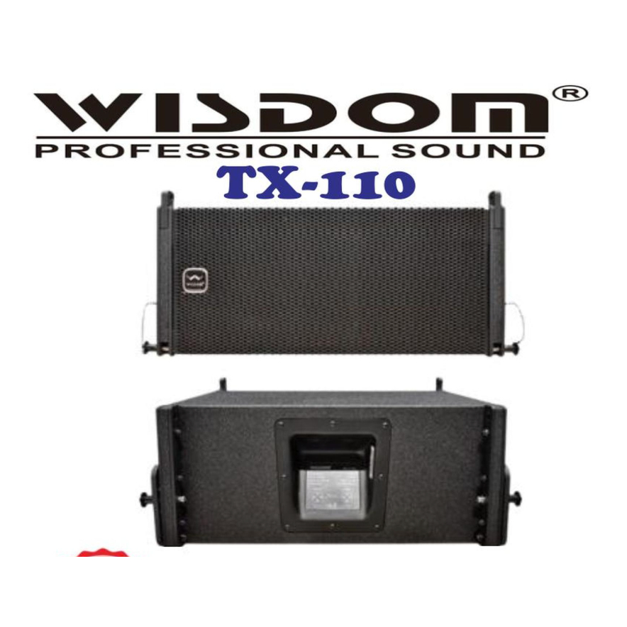 (JUAL 1 BUAH) Wisdom TX110 - 10 Inch Speaker Line Array Pasif TX-110 Speker