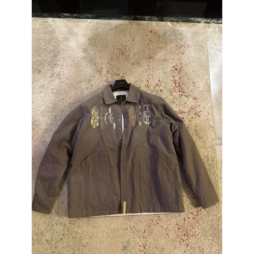 Mankind Embroidery Jacket Brown