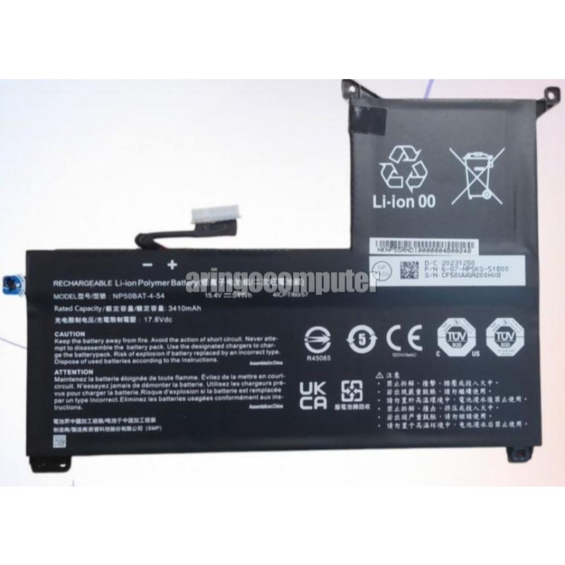 NBPart (Baterai) Axioo PONGO 725 RBAXBTCL23U0ZZ