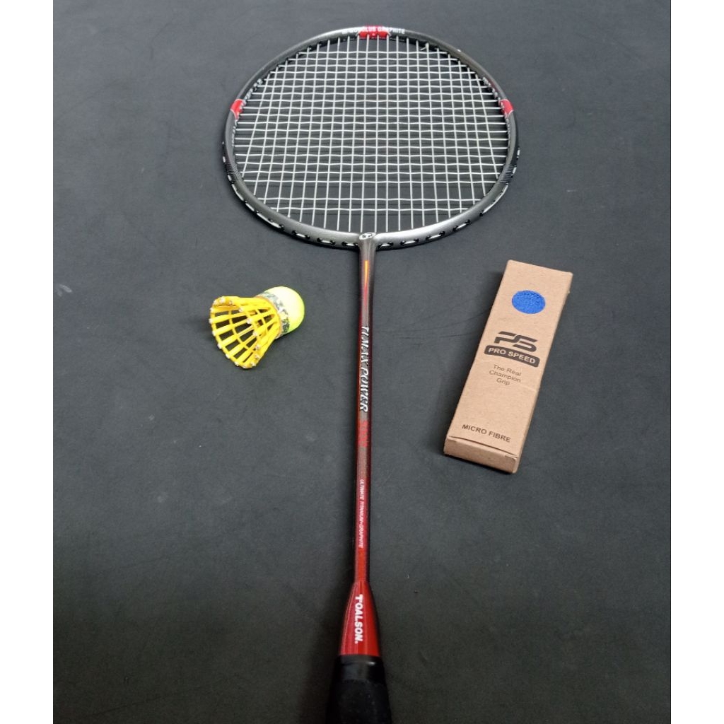 Raket bulutangkis badminton bekas second original toalson timax power 5000